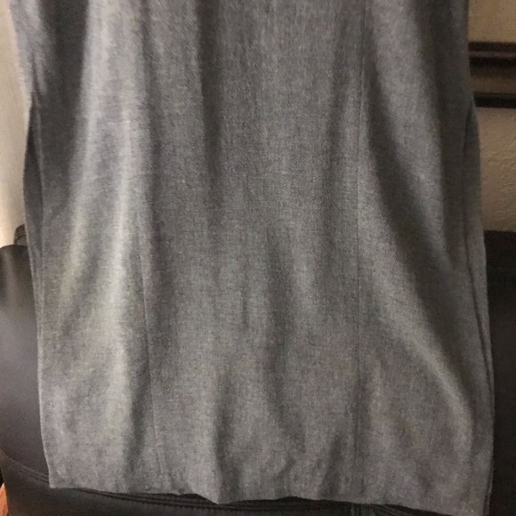 Zara Trafaluc Grey Maxi Dress w 3/4 Sleeves V Neck - Picture 6 of 9